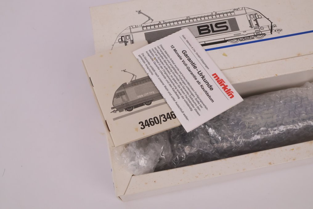 Märklin H0 - 3463 - Ηλεκτροκίνητη ατμομηχανή (1) - Re 465 001-6 'Simplon' - BLS #2.1