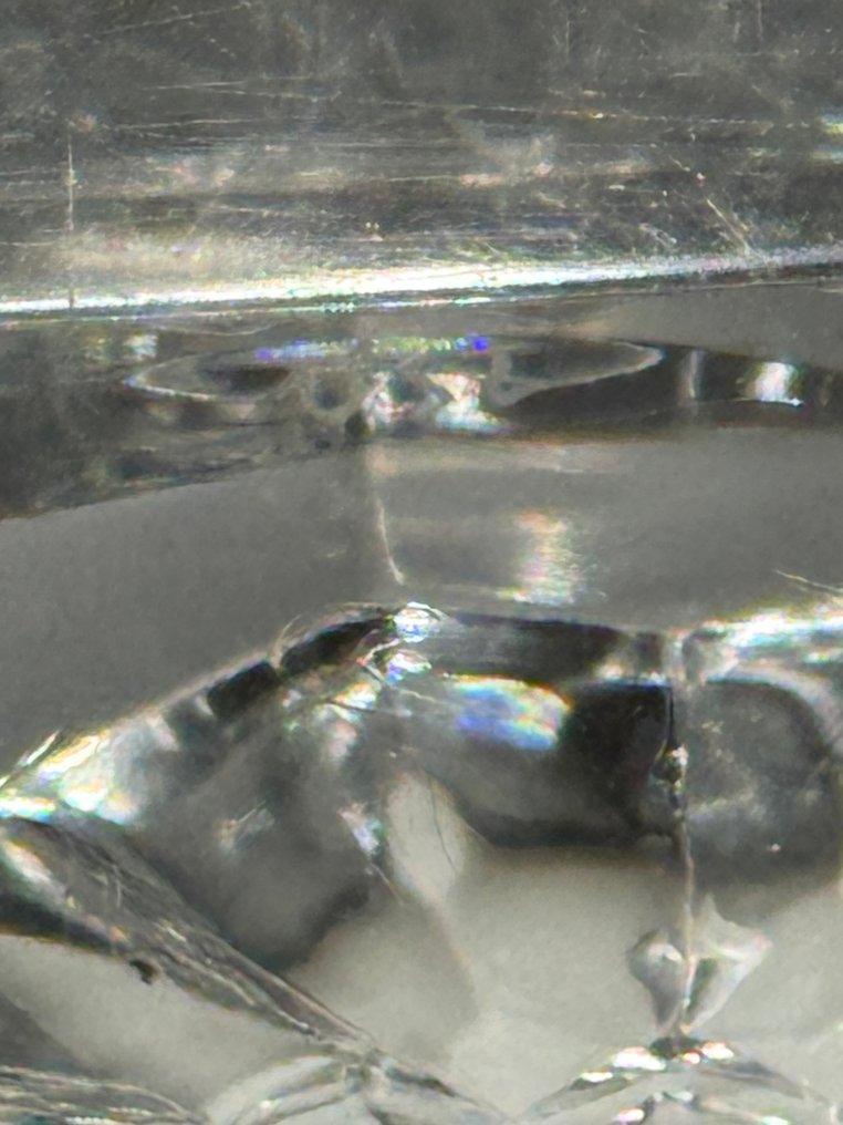 Val Saint Lambert - Charles Graffart & René Delvenne - Κηροπήγιο (3) - Κρύσταλλο - 3 πολυέλαιοι VSL #4.3