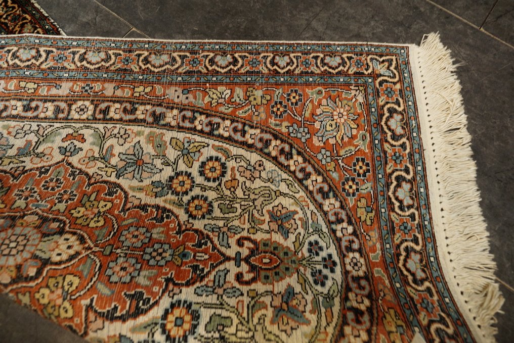 Kaschmir Seide - Teppich - 93 cm - 63 cm - Perfekt #4.3
