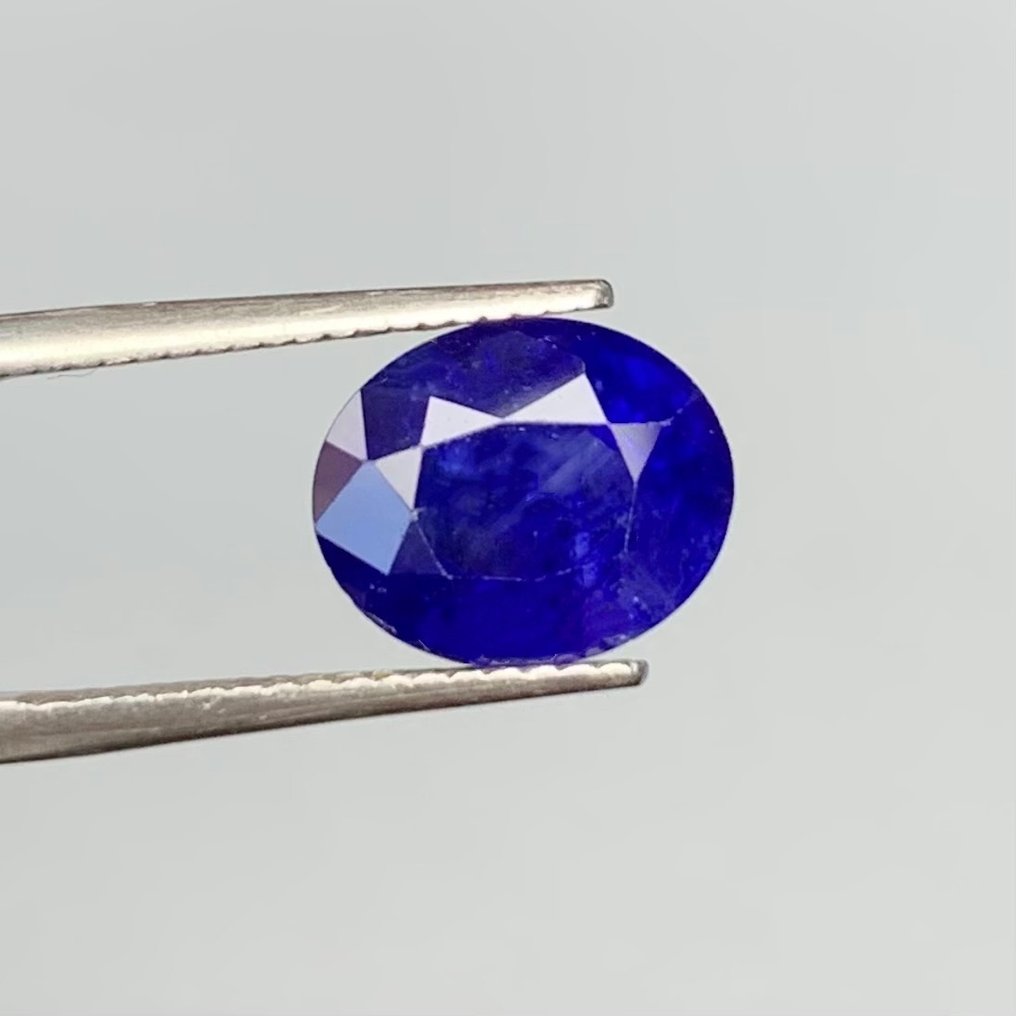 没有保留价 - 1 pcs 蓝色 蓝宝石 - 4.47 ct - 国际有色宝石协会(ICA GemLab) - 矢车菊色 #2.1