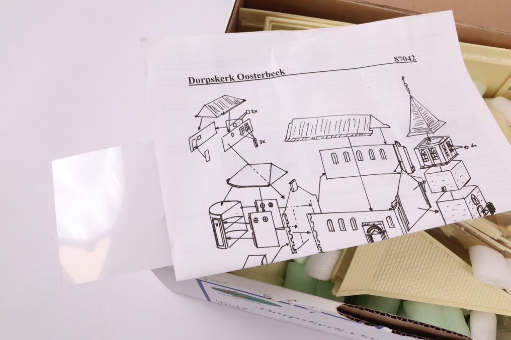 Tilly Models H0 - 87042 - Modelltog byggesett (1) - Resin byggesett: Dorpskerk Oosterbeek #4.3