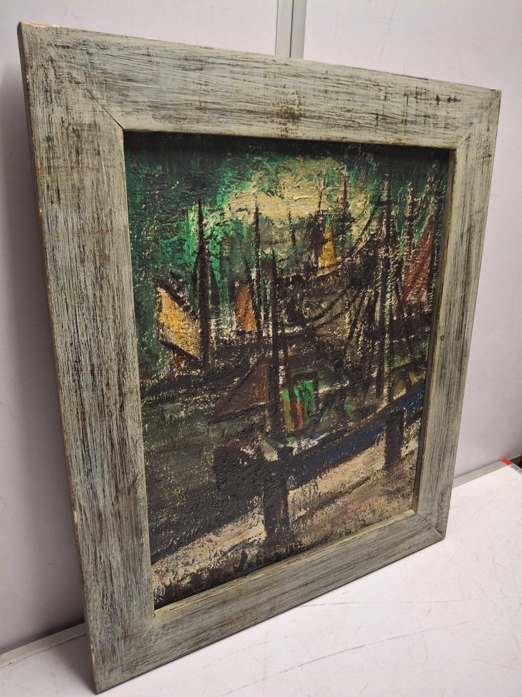 Hubert de Vries (1899-1979) - Haven van antwerpen #3.2