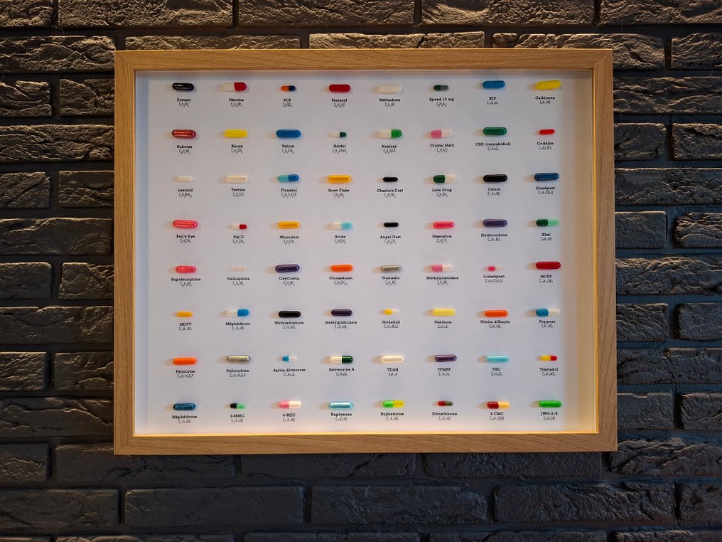 ELEMENTAL - Pill's Menu - 50 x 40 cm #2.1