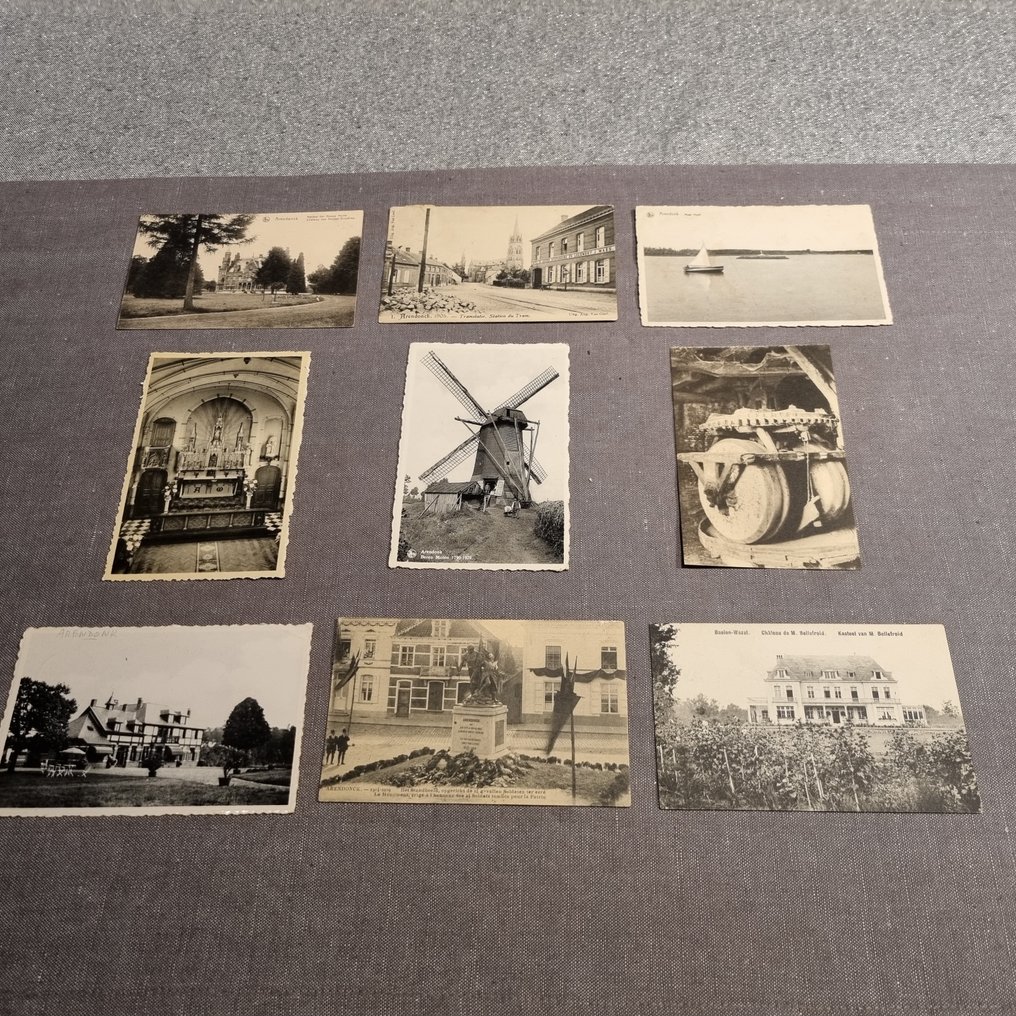 比利时 - 安特卫普省 - 安特卫普省 - 明信片 (120) - 1900-1980 #1.0