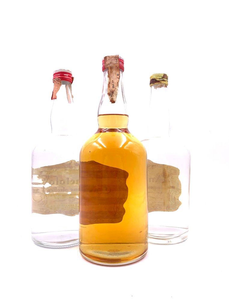 Stabilimento Chimico Farmaceutico Militare - Cordiale + Anetolo - b. Anni ‘80 - 1,0 litri - 3 bottiglie #1.0