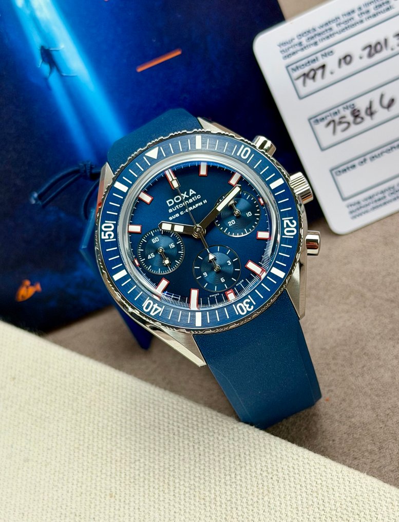 Doxa - SUB 200 C-GRAPH II Automatic Chronograph - 797.10.201.32 - Mężczyzna - 2020+ #1.0
