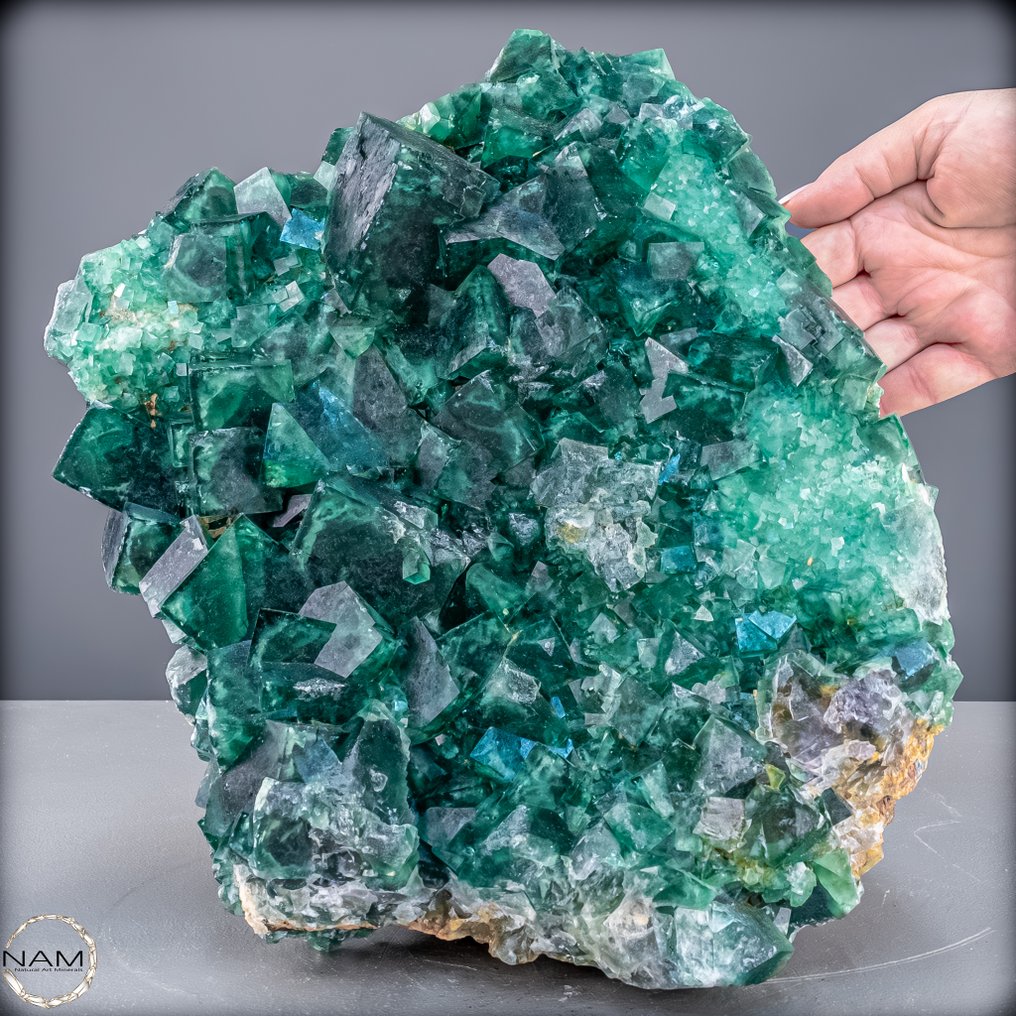 Natural fluorite crystal cluster from Madagascar of the highest quality- 14861.44 g #4.3