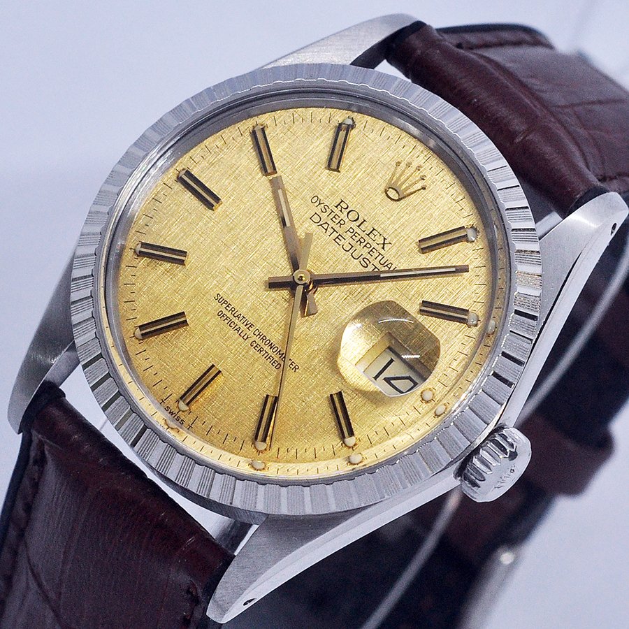 Rolex - Oyster Datejust "Linen Dial" - Ref. 16030 - 男士 - 1980-1989  #1.0
