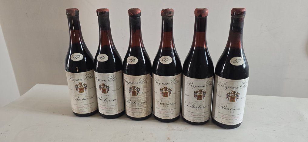 1978 X5 & N.V.  Pasquero Elia - Piedmont - 6 Bottles (0.75L) #1.0