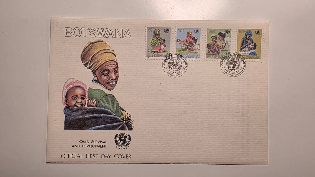 Botswana 1979/1996 - 近100枚极佳状态的FDC - 博茨瓦纳大集 #1.0