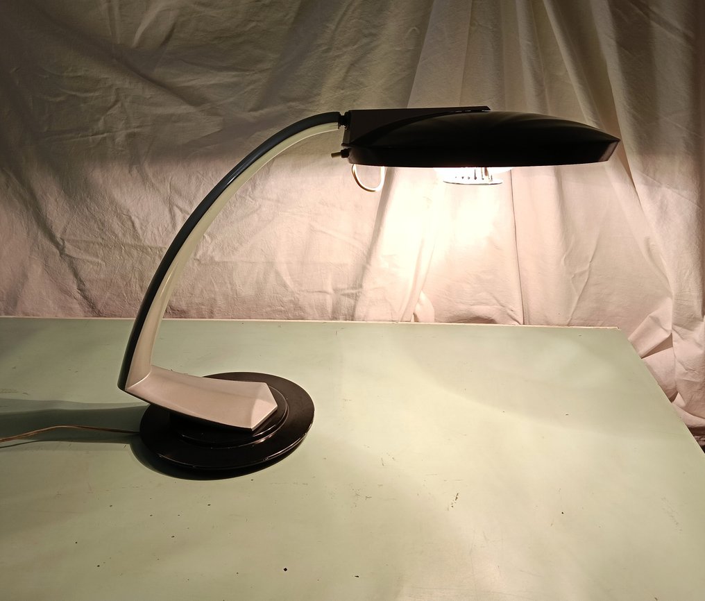 Fase - pedro martin - Desk lamp - boomerang 2000 - Metal - to restore #2.1