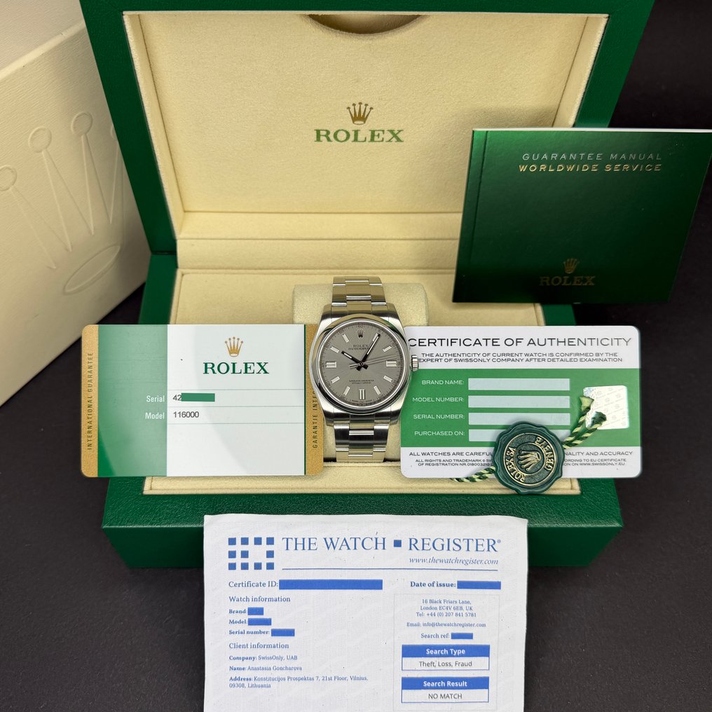 Rolex - Oyster Perpetual - 116000 - 中性 - 2018 #1.0
