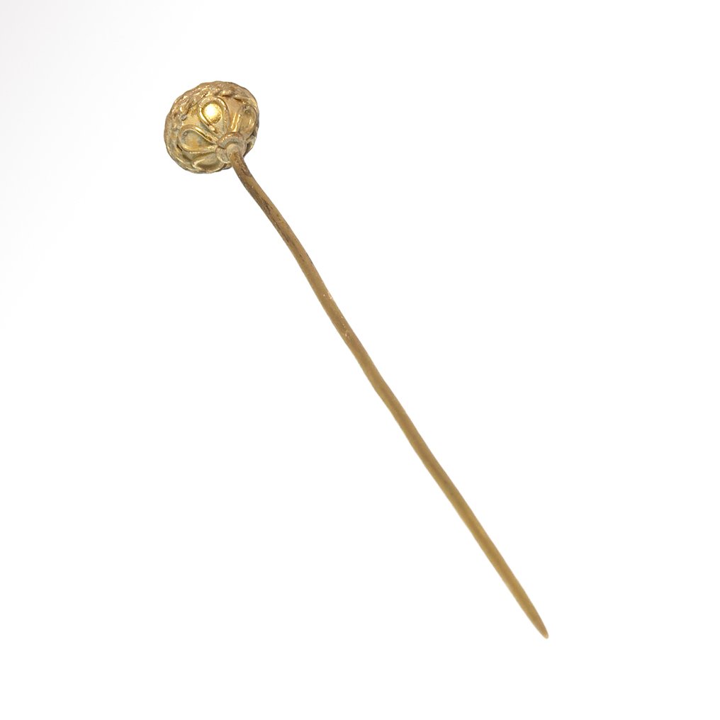 Antigua Roma Oro, granate Pin #3.2