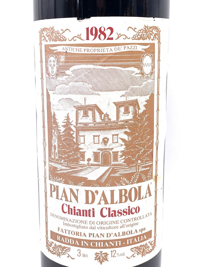 1982 Fattoria Pian D'Albola - Chianti Classico DOCG - 1 Doppio Magnum/Jèroboam (3.0L) #2.1