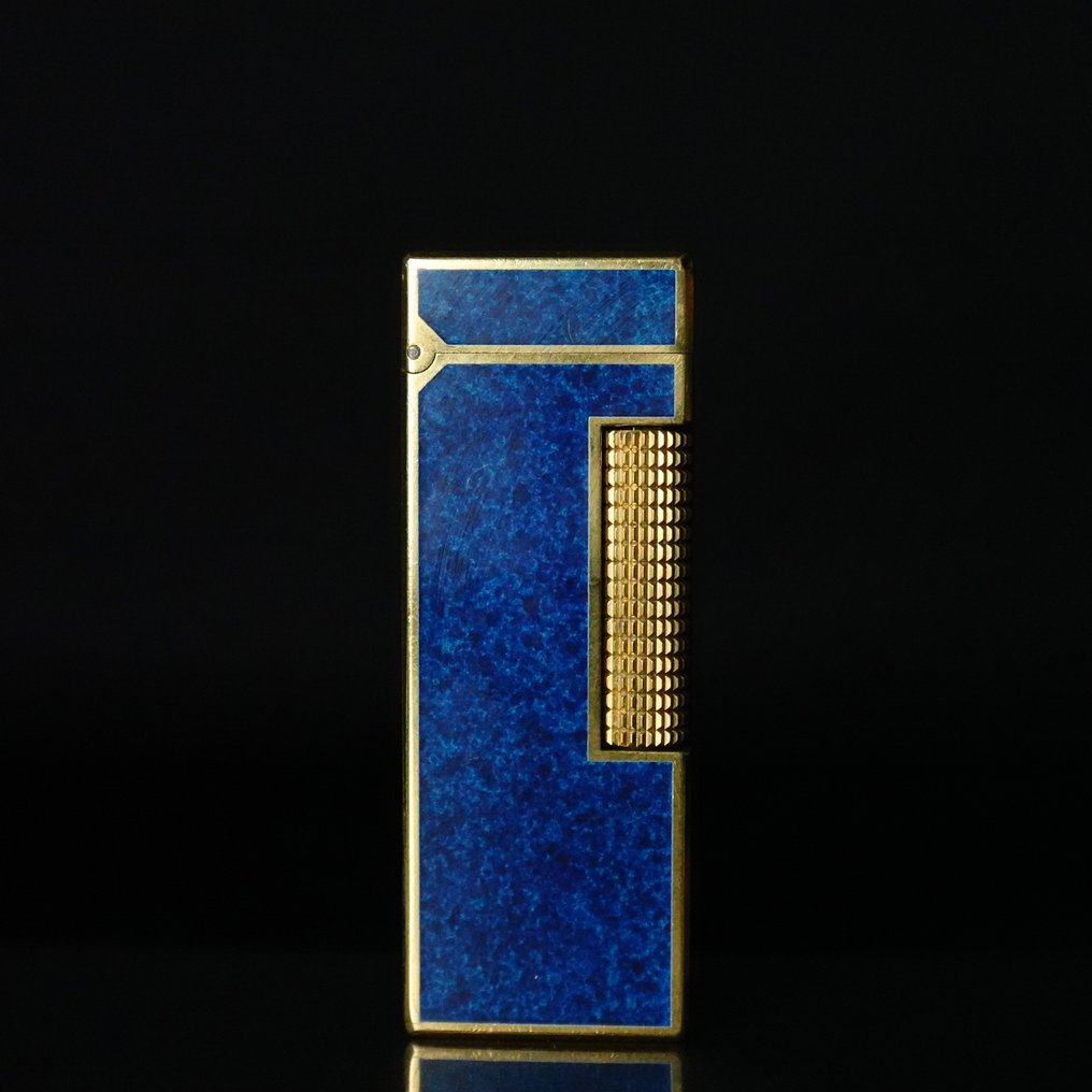 Dunhill - Lapis Lazuli Rollagas Lighter - 没有保留价 - 打火机 - 镀金, 青金石 #1.0