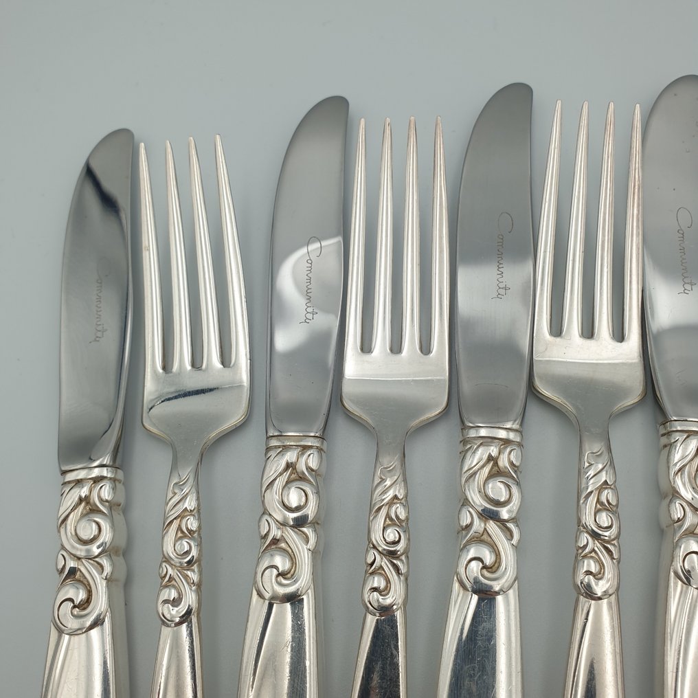 Community - Ménagère (12) - Plaqué(e) argent #2.1