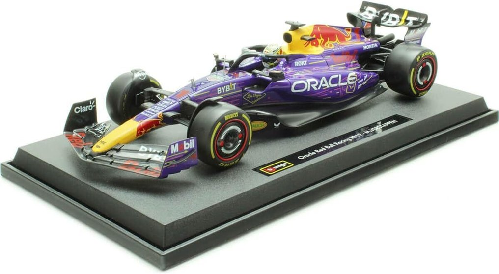 Bburago 1:18 - Modelbil - RB19 Oracle Red Bull Racing - Max Verstappen #1.0