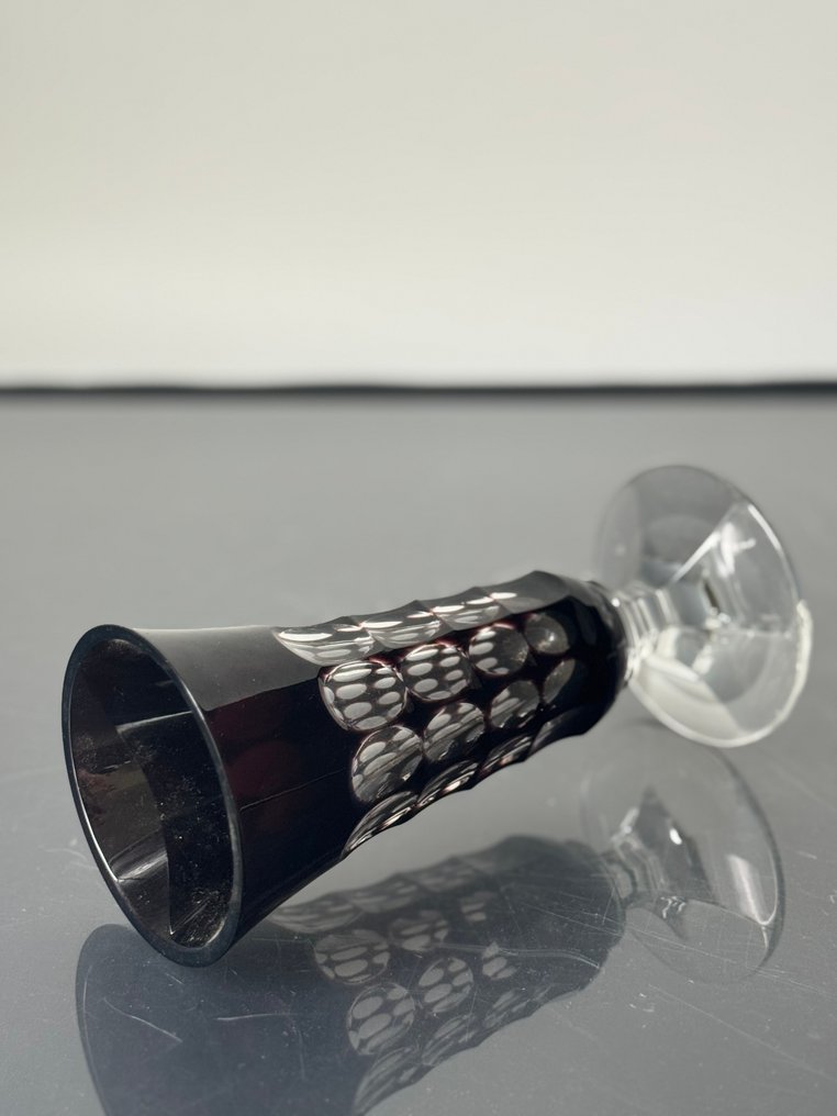 Val Saint Lambert - Vase  - Crystal - Vase prune VSL #1.0