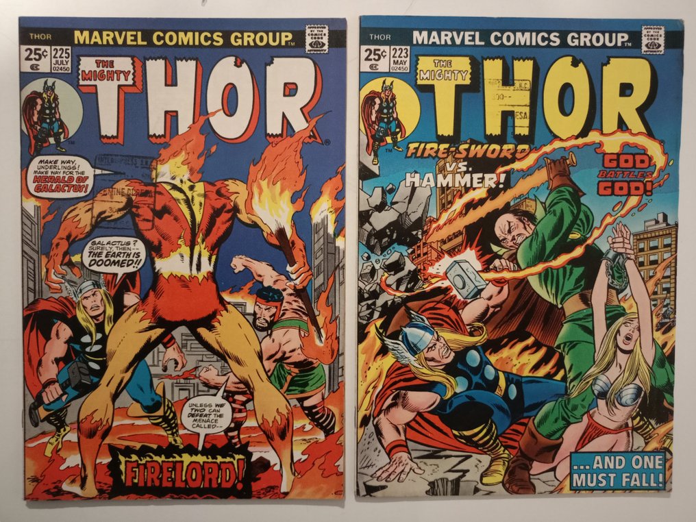 Thor 225, 223 - Thor - 2 Comic - EO - 1974/1974 #1.0