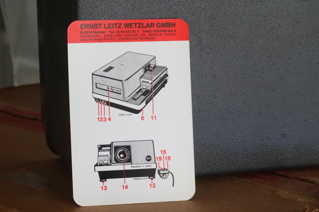 Leitz Pradovit CA 2500 Projektor #4.3