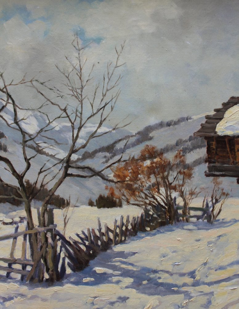 Max Pistorius (1894-1960) - Winter in Austrian Alps #3.2