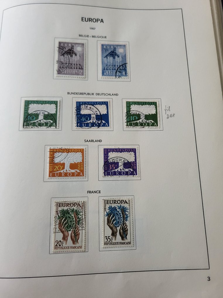欧洲 1940/1985 - 欧洲邮票收藏，含重复邮票 #3.2