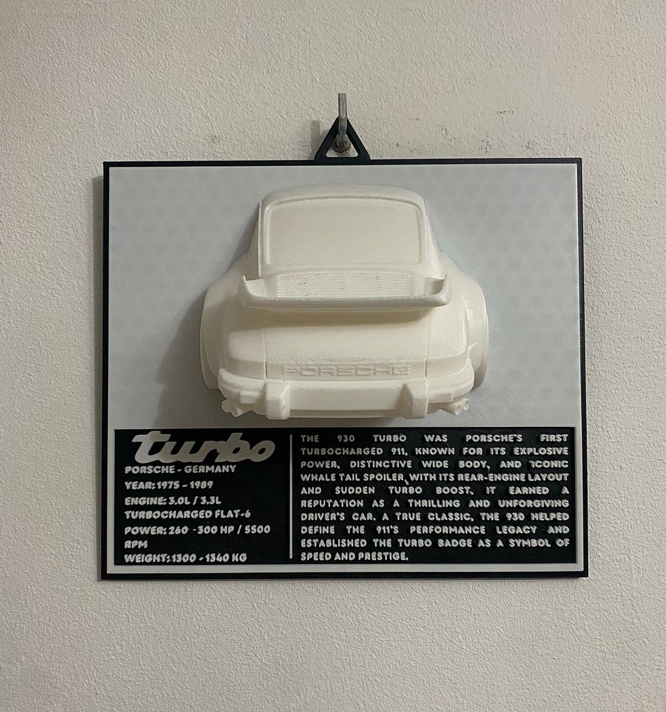 Frame 3D Porsche 930 TURBO - Porsche - 930 Turbo #1.0