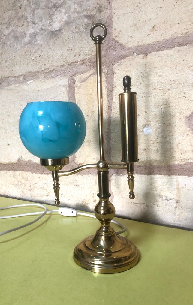 Lampe - Messing - Alte Messinglampe #1.0