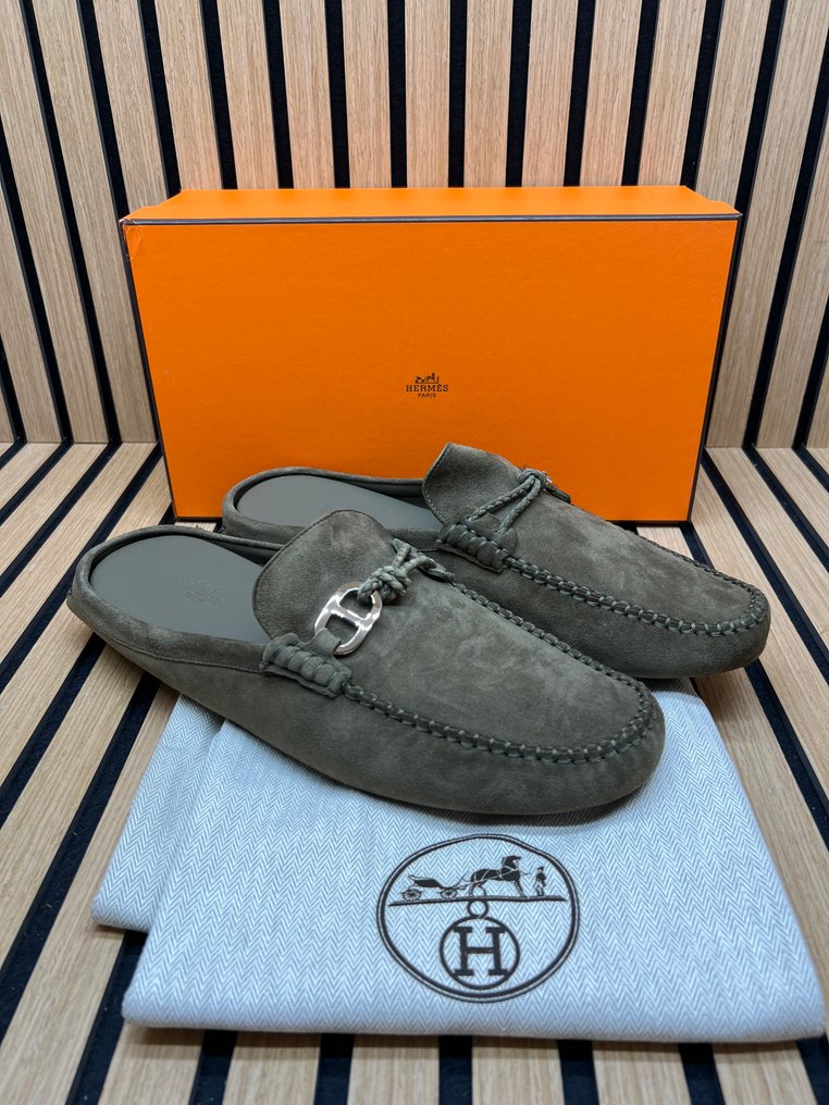 Hermès - Mokasyny - Rozmiar: EU 44.5 - Nowe w pudełku #1.0