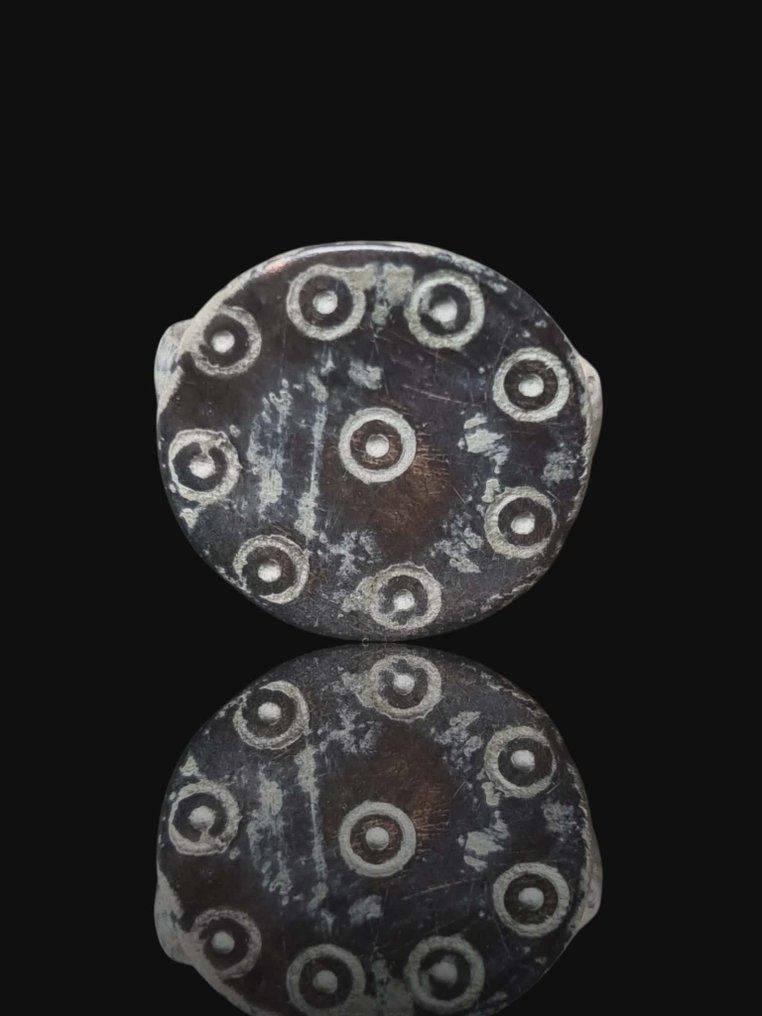 Viking kor Ritka bronz Sigurd pecsét Gyűrű (Nincs minimálár) #1.0