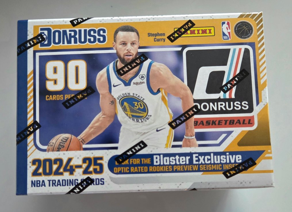 2024/25 帕尼尼 Donruss Stephen Curry Blaster Exclusive - 1 Box - 全新（M） #1.0