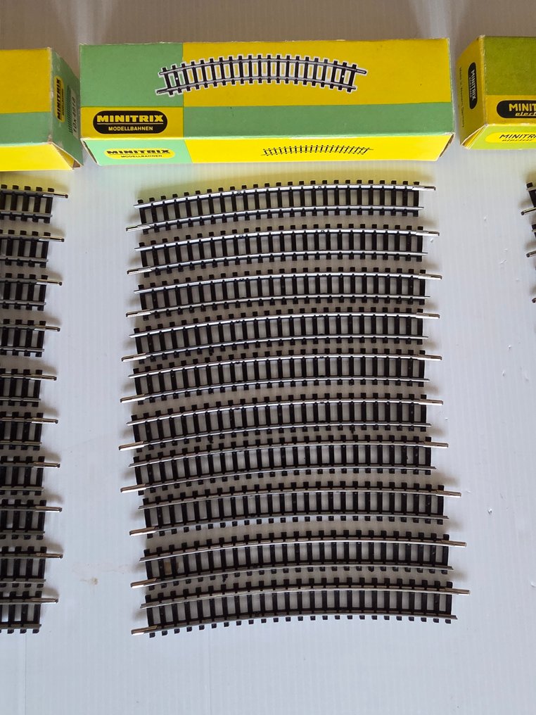 Minitrix N轨 - 4918/4984/4986 - 模型火车车轨 (40) #2.1