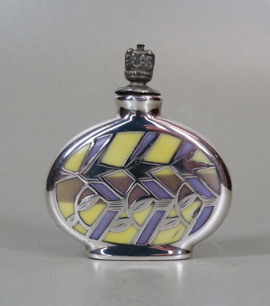 Parfumflesje (Crowntop) - Bottiglia per profumo - .1000 argento #1.0