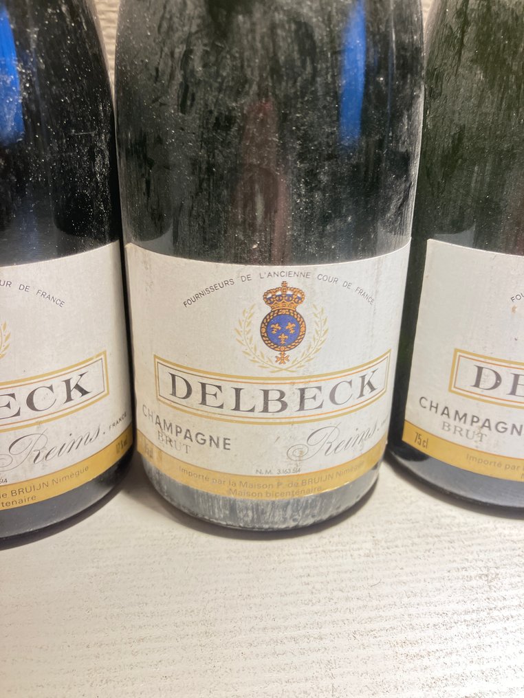 Delbeck, Champagne - Reims Brut - 5 Flaskor (0,75L) #2.1