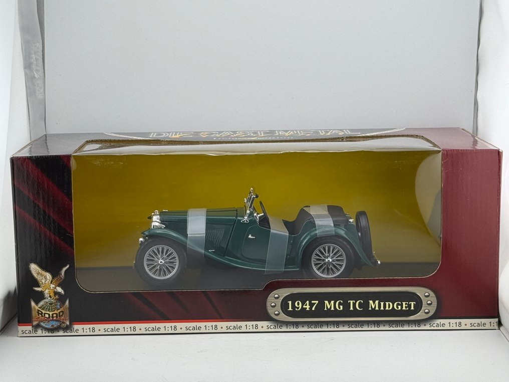 Road Signature 1:18 - Modelbil - 1947 MG TC Midget #1.0