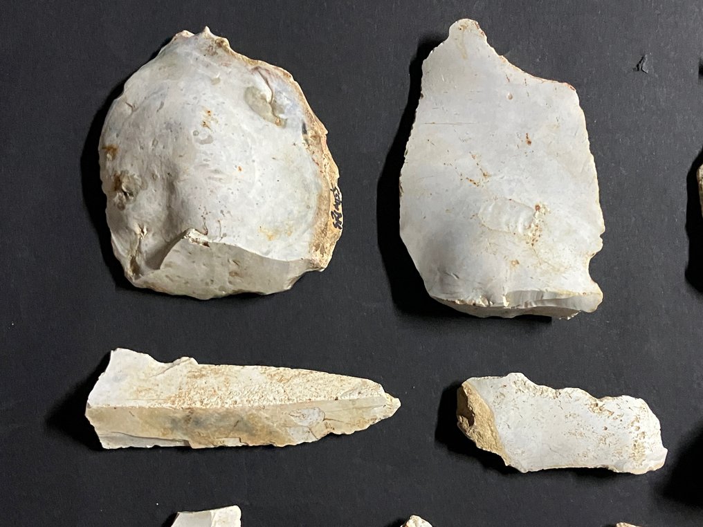 Neolithisch Steen Werktuig - 80 mm - Grimes Graves vuursteenwerktuigen #2.1