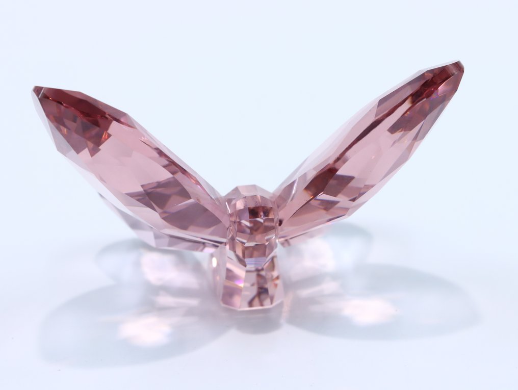 Statuetta - Swarovski Kristal - Vlinder light amethyst (Boxed + certificate) - Cristallo #3.2