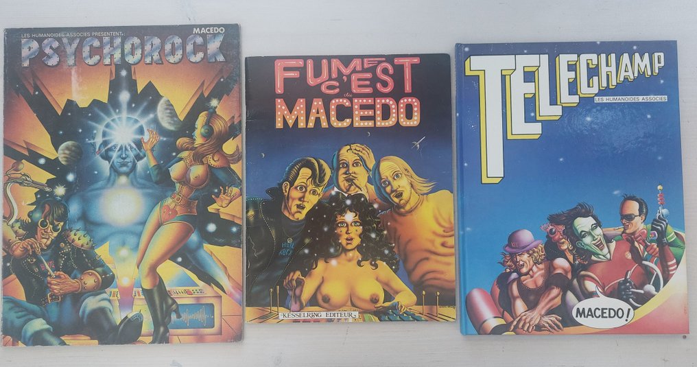 Macedo - 2x B + C - 3 Album - EO - 1976/1978 #1.0