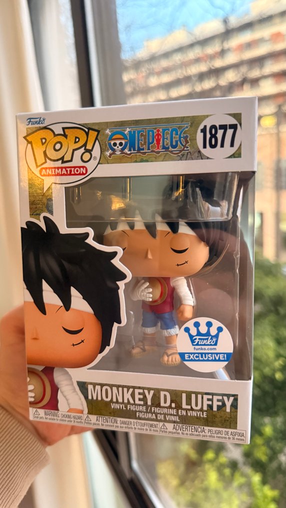 Funko  - Funko Pop One Piece- Monkey D Luffy 1877 Exclusive #1.0