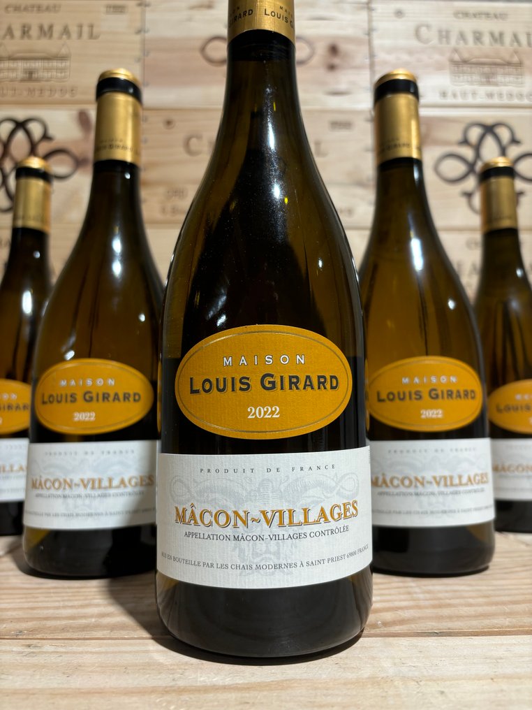 2022 Domaine Louis Girard Macon Village - 勃艮第 - 6 Bottles (0.75L) #1.0