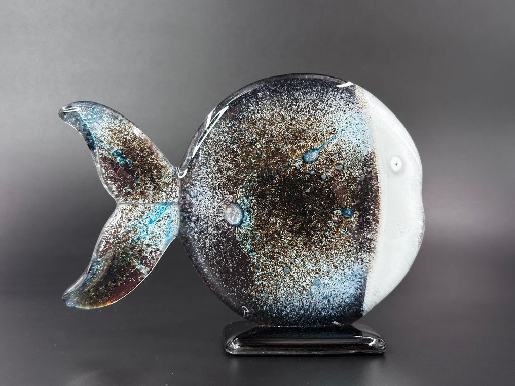 Studio Habrat - Maciej Habrat - Figurka - Fish  (2) - fusing #4.3