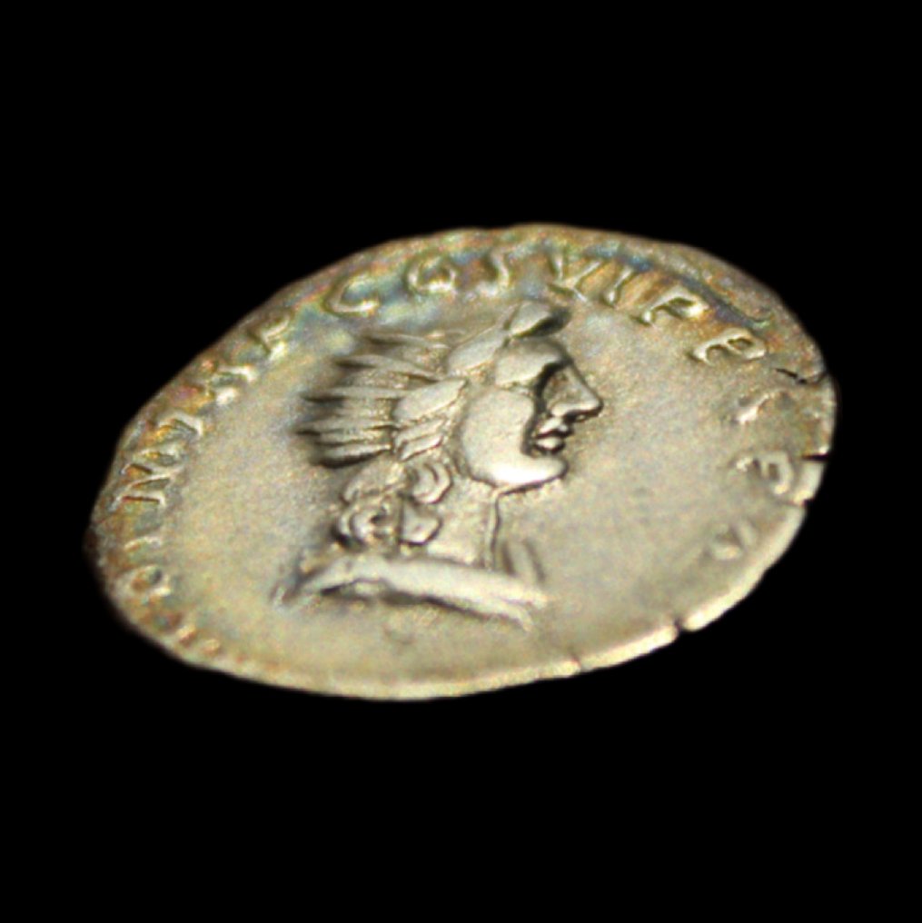 罗马帝国. 特拉扬 (公元 98-117). Denarius Roma - Sol (没有保留价) #1.0