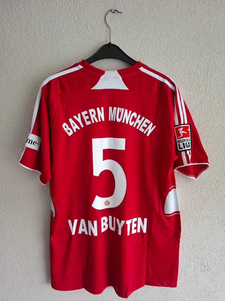 拜仁慕尼黑 - 德国足球联盟 - Daniel van Buyten - 2007 - 足球衫 #1.0