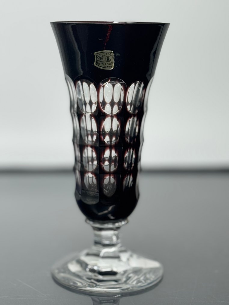 Val Saint Lambert - Vase  - Crystal - Vase prune VSL #1.0