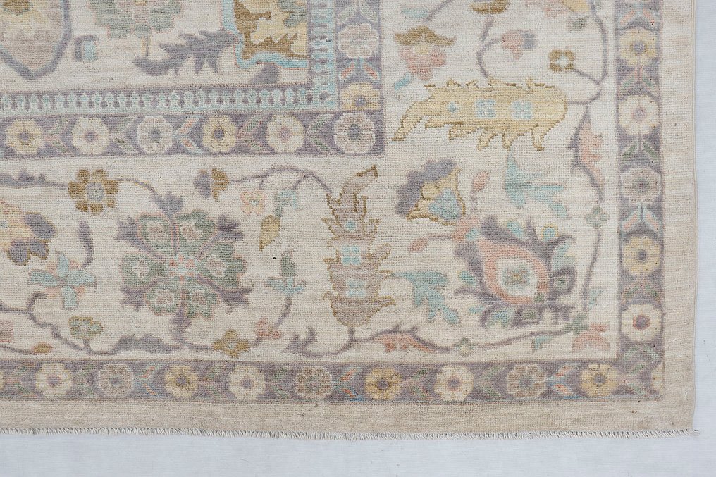 Afghan, Ziegler Kazak, Extra Large Unique Hand-knotted Traditional Oushak rug High quality Premium wool - Carpet - 445 cm - 380 cm - New Handmade Designer rug #2.1