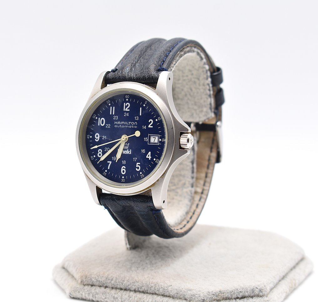 Hamilton - Khaki - Zonder minimumprijs - Automatic - 9823 - Date - Heren - 2000-2010  #1.0