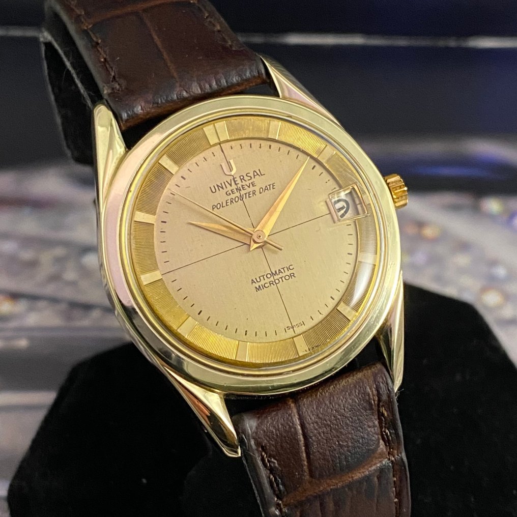 Universal Genève - Polerouter Date Micro-Rotor - Nincs minimálár - Férfi - 1960-1969  #1.0
