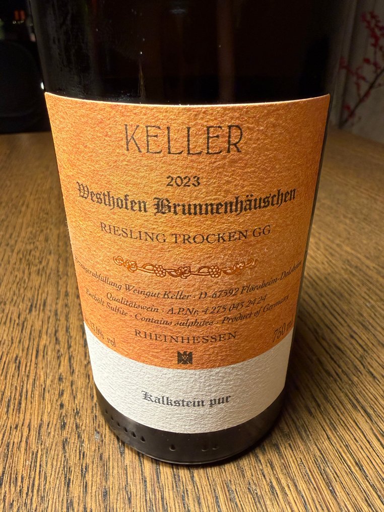 2023 Weingut Keller Abts E - Rheinhessen Grosses Gewächs - 1 Pullo (0.75L) #1.0