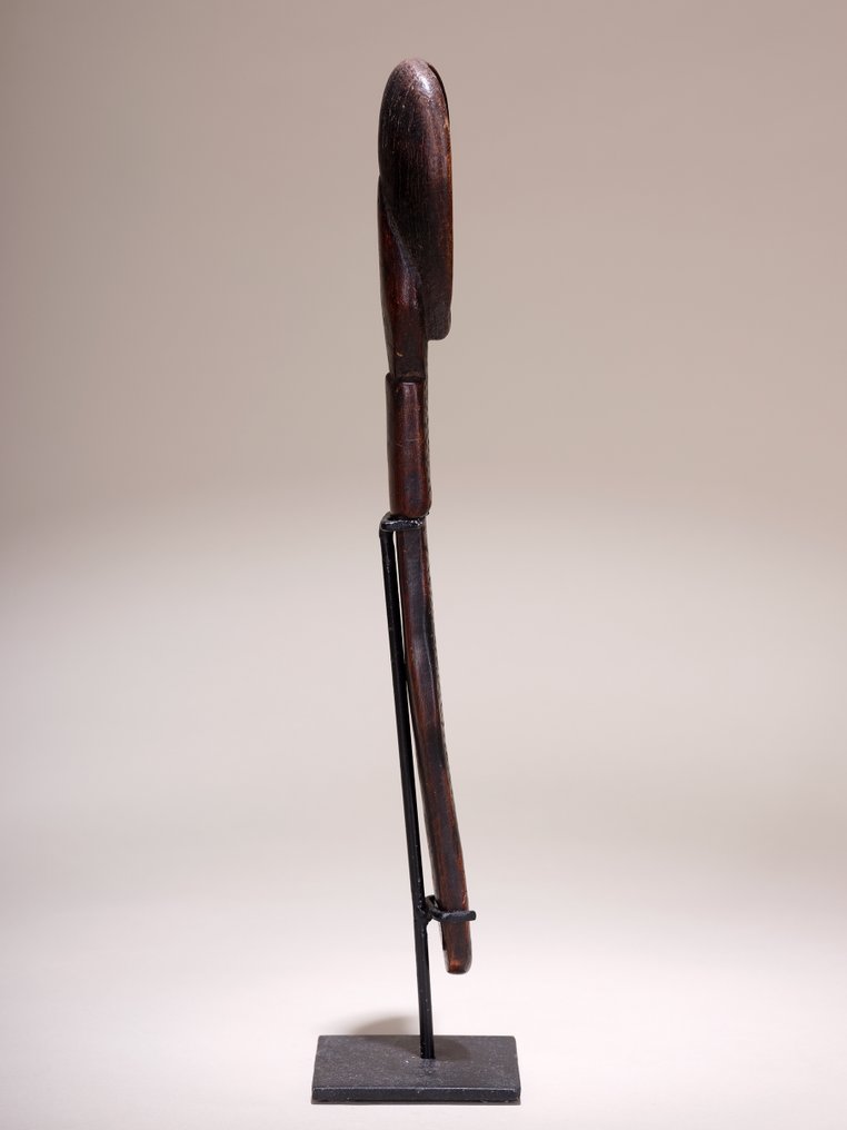 Ξύλινη κουτάλα με χαρακτικά και σχέδια με κουκκίδες, λαός Oromo, Αιθιοπία. - Oromo - Αιθιοπία  (χωρίς τιμή ασφαλείας) #4.3