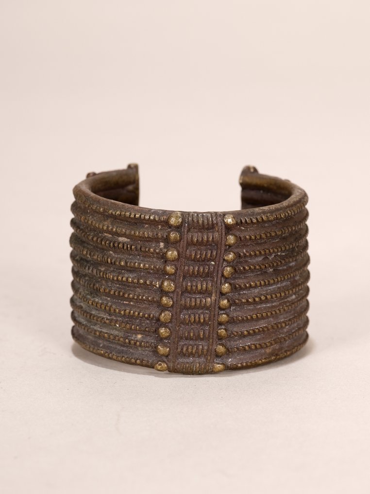 Bronz karkötő, a Baule néphez tartozó, Elefántcsontpart - Baulé - Elefántcsontpart  (Nincs minimálár) #1.0